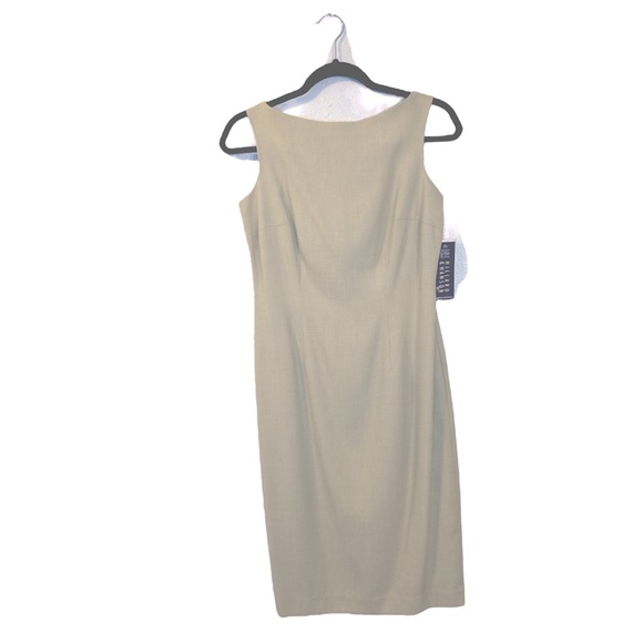 NWT Hillard‎ & Hanson  sheath dress Style 42900me Color Grey Morn Size 04 - Picture 1 of 6